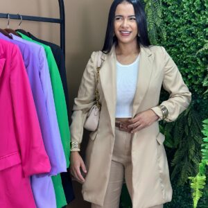 MAXI BLAZER ALFAIATARIA