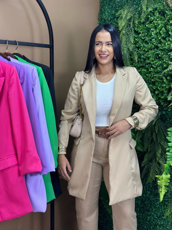 MAXI BLAZER ALFAIATARIA